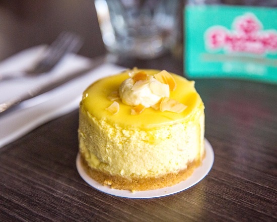 Lemon Baked Cheesecake (GF) - Desserts Delivered